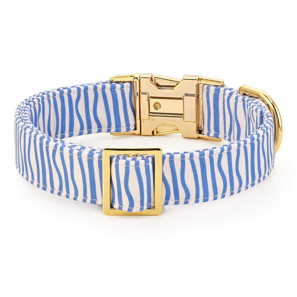 Blue Roses Dog Collar – The Foggy Dog