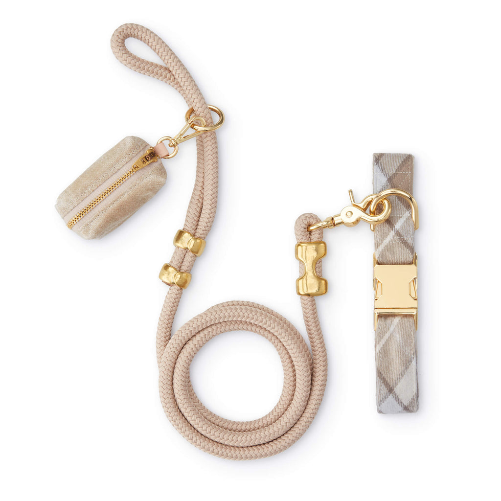Louis Vuitton Monogram Pet Dog Two-Piece Leash and Collar Set at