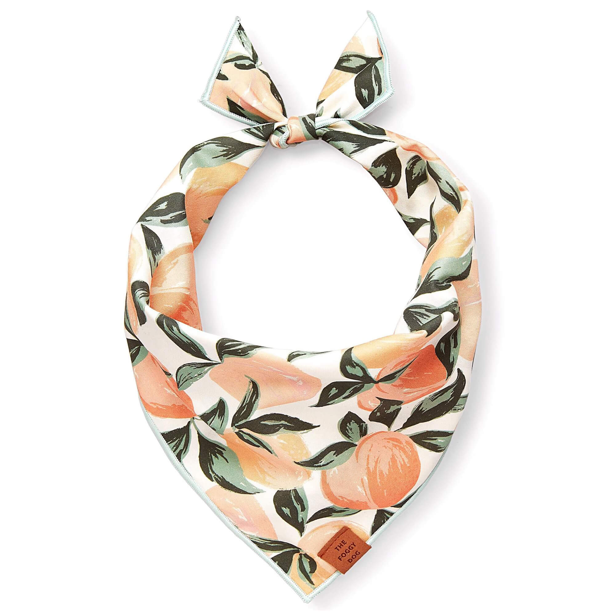 Peaches And Cream Dog Bandana – The Foggy Dog