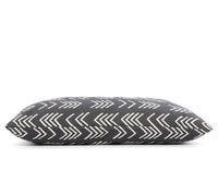 Modern Mud Cloth Black Dog Bed from The Foggy Dog 