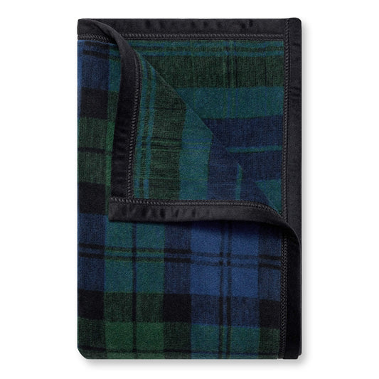 ChappyWrap x TFD Black Watch Plaid Dog Blanket from The Foggy Dog