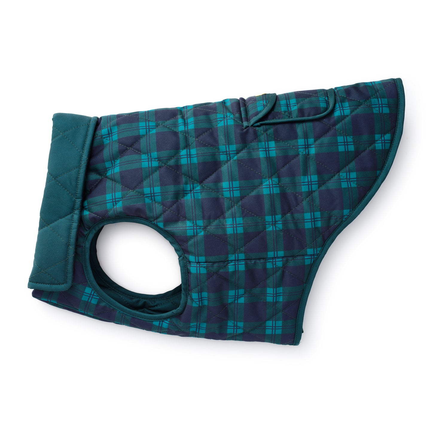 Black Watch Plaid Reversible Dog Jacket from The Foggy Dog