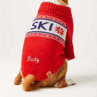 Gray Malin x TFD Après Ski Dog Sweater from The Foggy Dog