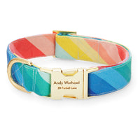 Over the Rainbow Collar Walk Set from The Foggy Dog