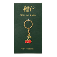 Cherries Collar Charm from The Foggy Dog