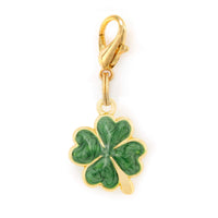 Lucky Clover Collar Charm from The Foggy Dog