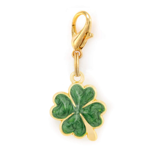 Lucky Clover Collar Charm from The Foggy Dog