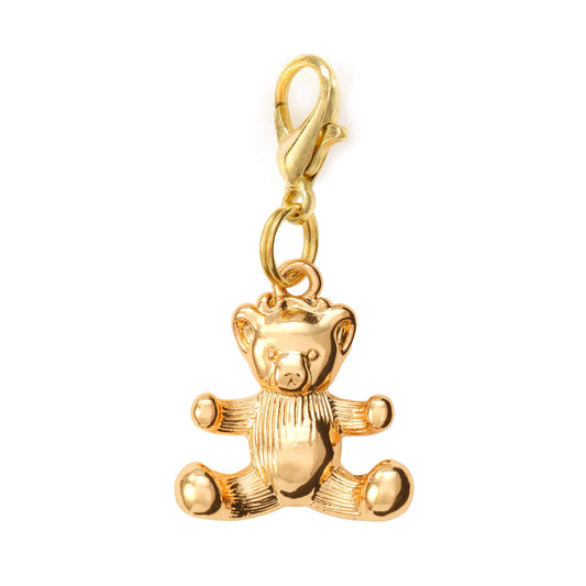 Gold Bear Collar Charm from The Foggy Dog