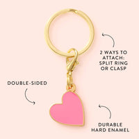 Heart Collar Charm from The Foggy Dog