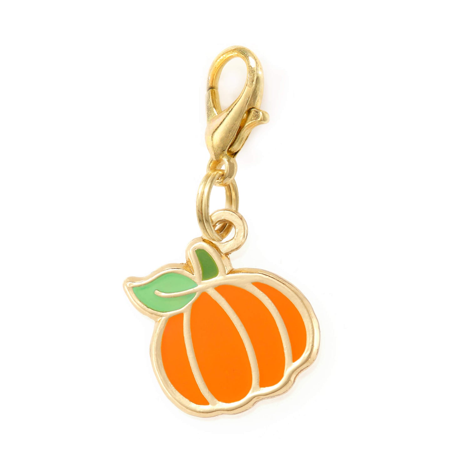 Pumpkin Collar Charm from The Foggy Dog