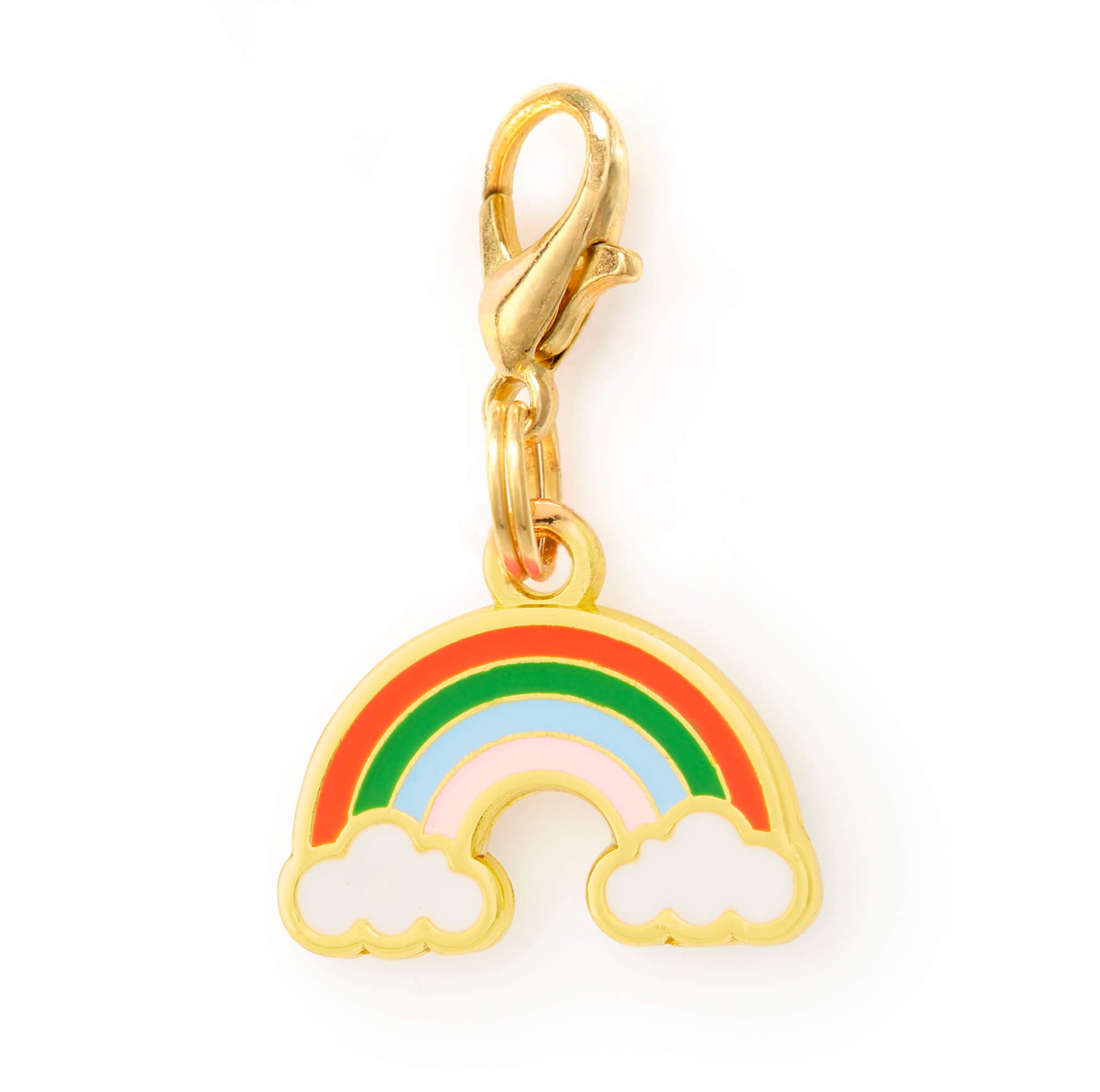 Rainbow Collar Charm from The Foggy Dog