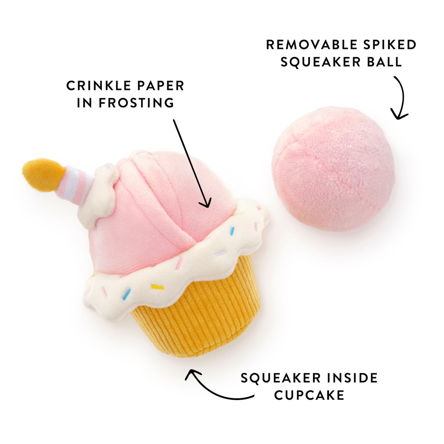 Cupcake Interactive Snuffle Dog Toy from The Foggy Dog