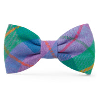 Fable Plaid Flannel Dog Bow Tie from The Foggy Dog