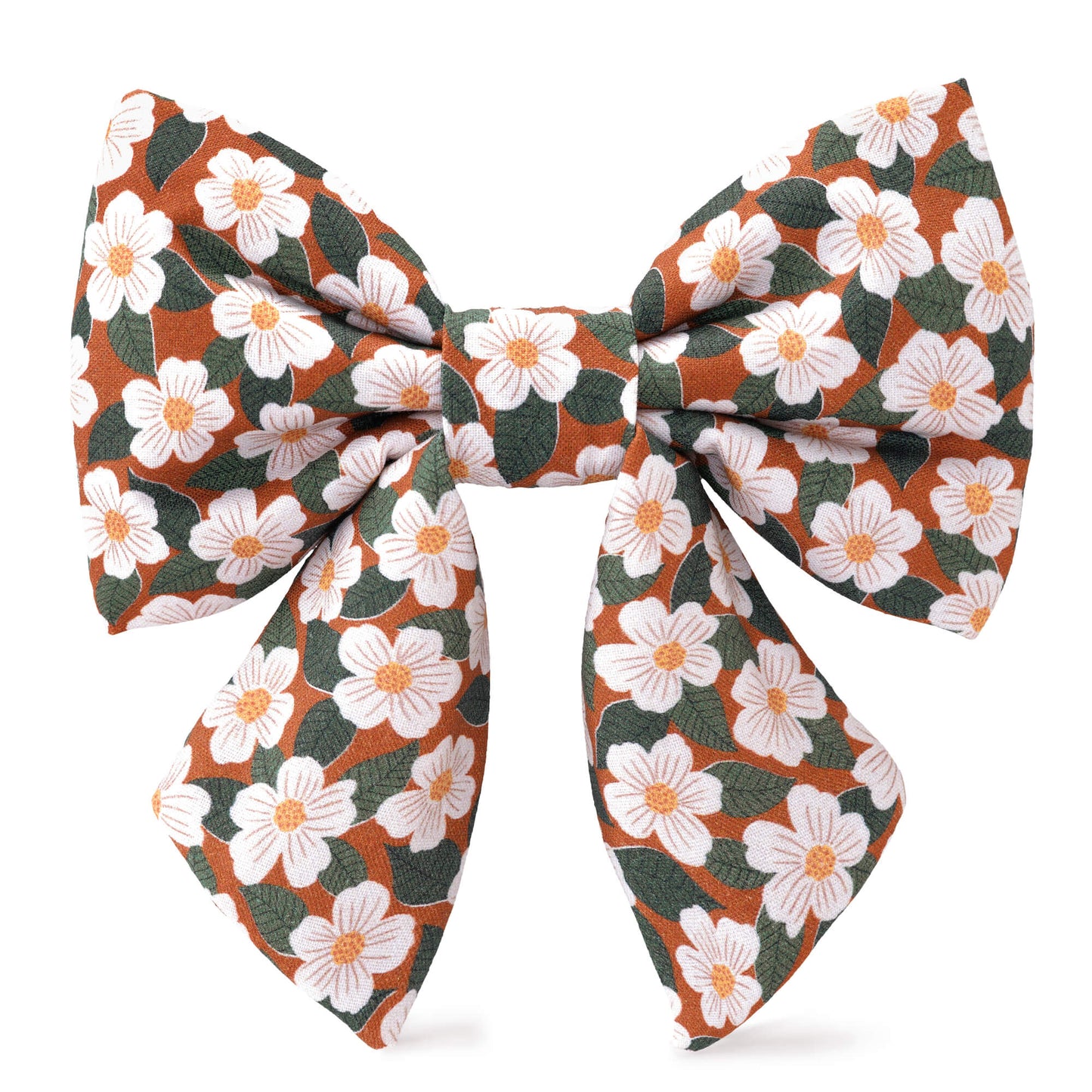 Chestnut Rose Lady Dog Bow from The Foggy Dog