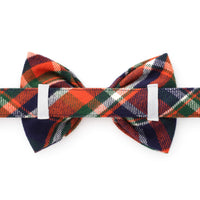 Dakota Plaid Flannel Dog Bow Tie from The Foggy Dog