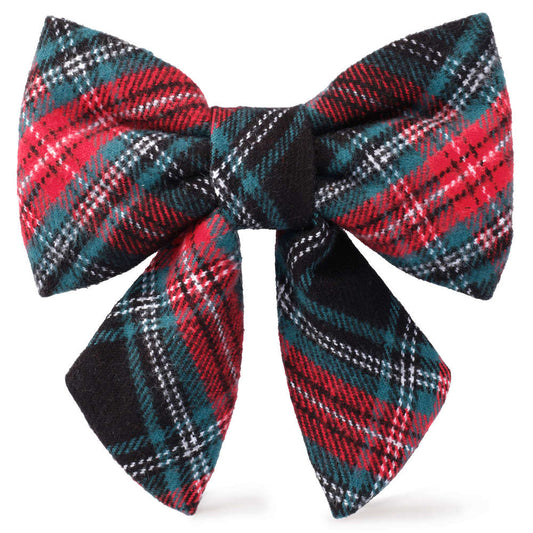 Draper James x TFD Georgia Plaid Lady Dog Bow