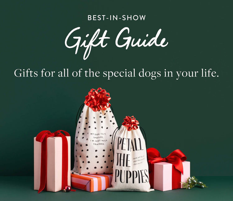 The Gift Guide with gifts for all of the special dogs in your life from The Foggy Dog