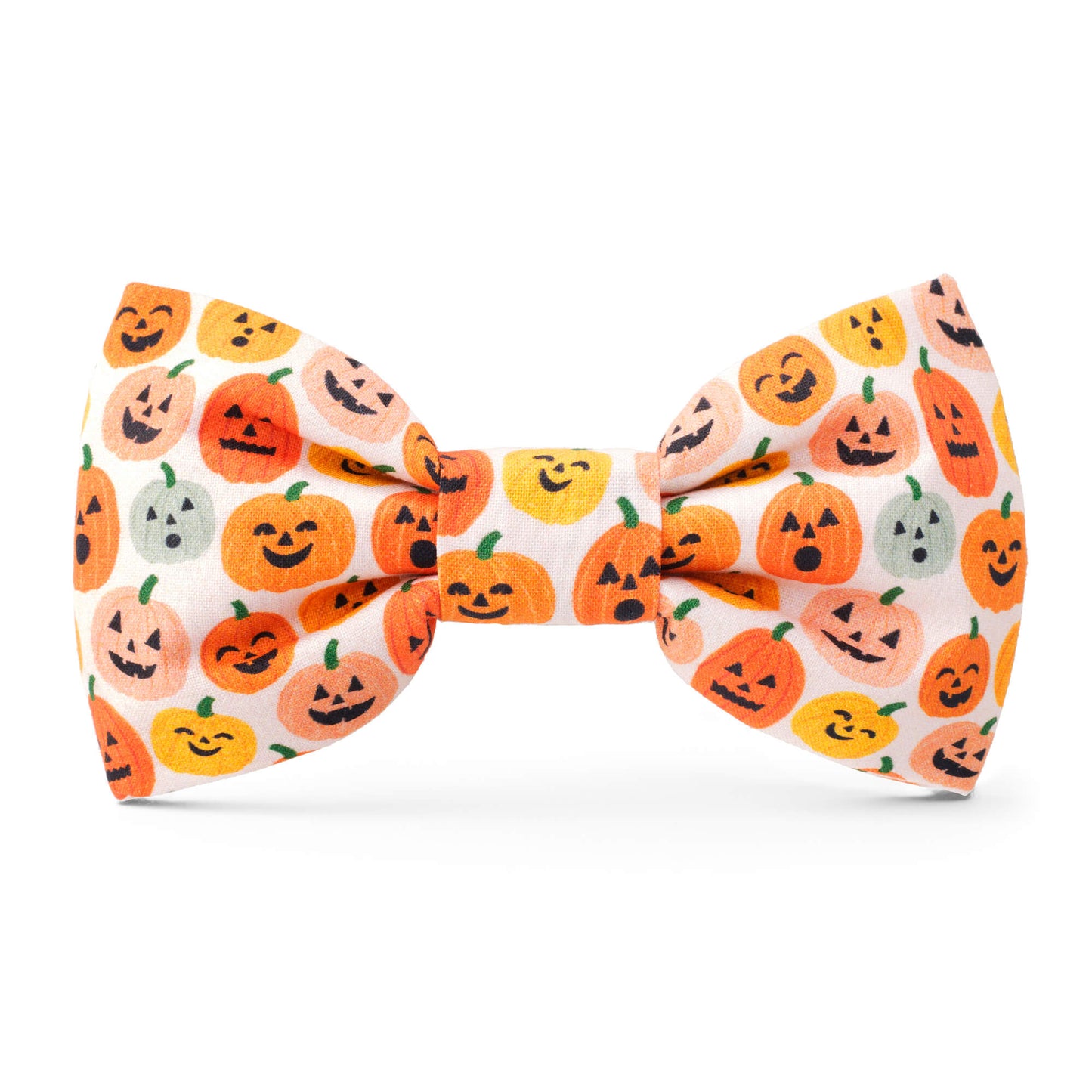 Jack-o’-Lanterns Dog Bow Tie from The Foggy Dog