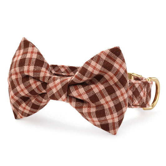 Heather Taylor Home x TFD Hudson Plaid Bow Tie Collar from The Foggy Dog