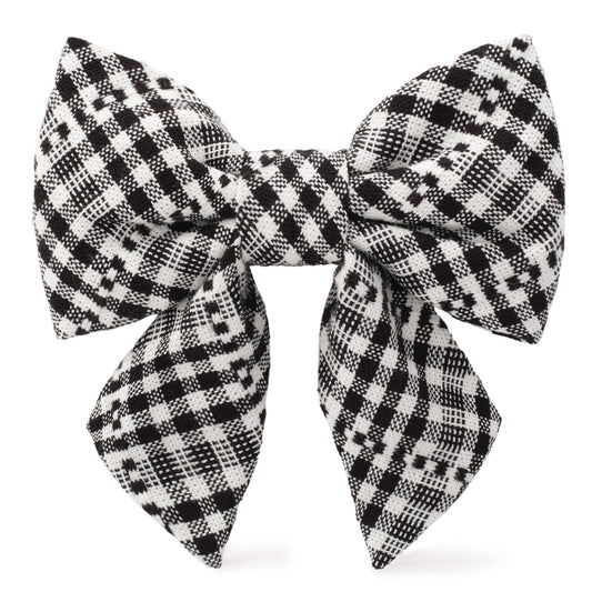 Heather Taylor Home x TFD Soho Black Lady Dog Bow from The Foggy Dog