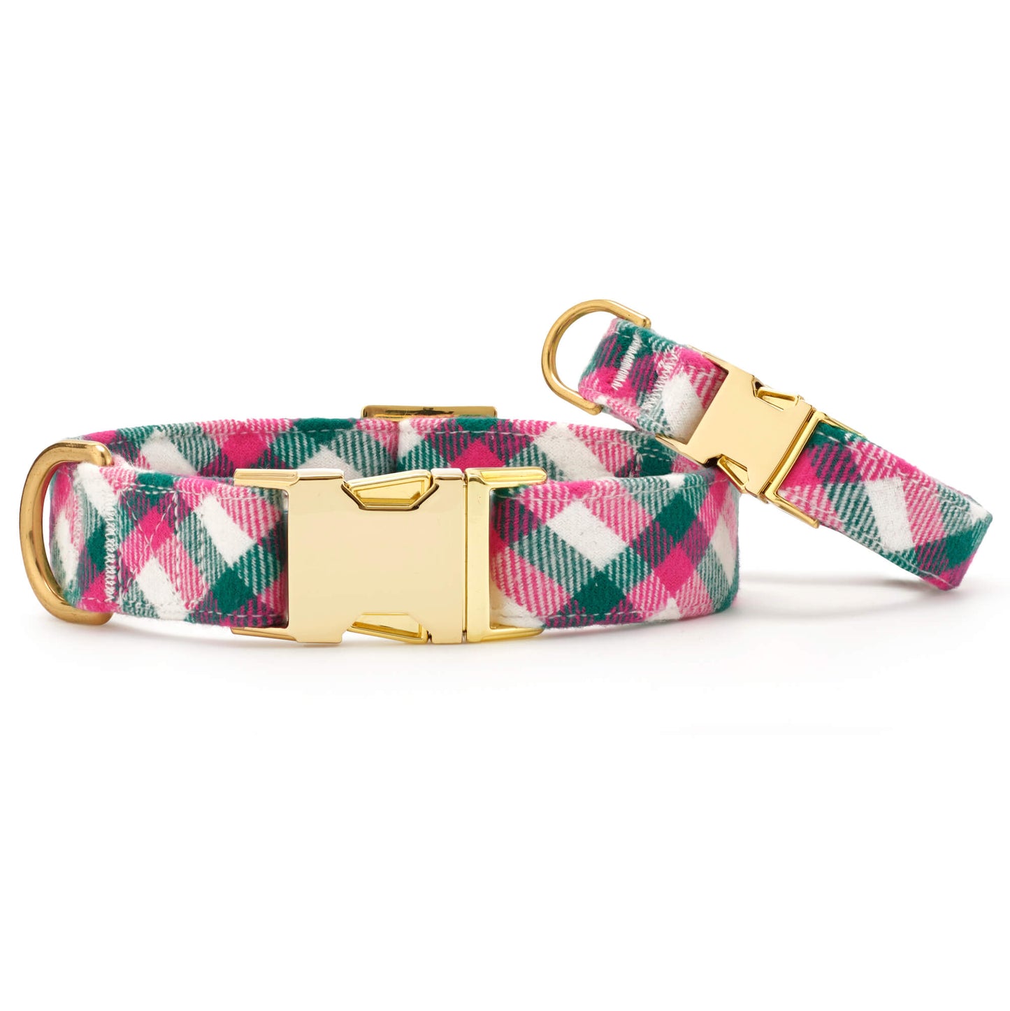 Callie Plaid Flannel Dog Collar from The Foggy Dog