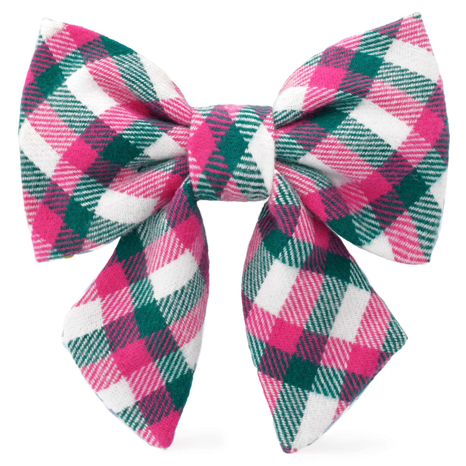 Callie Plaid Flannel Lady Dog Bow from The Foggy Dog