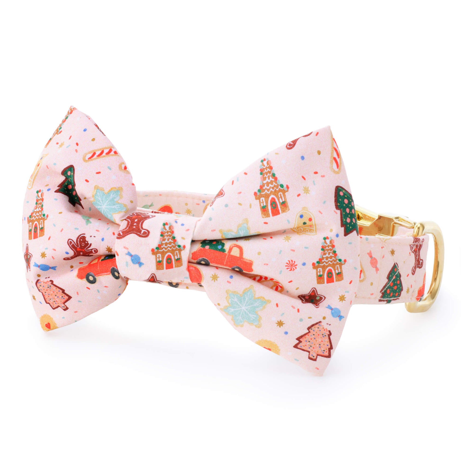 Rifle Paper Co. x TFD Holiday Cookies Bow Tie Collar from The Foggy Dog