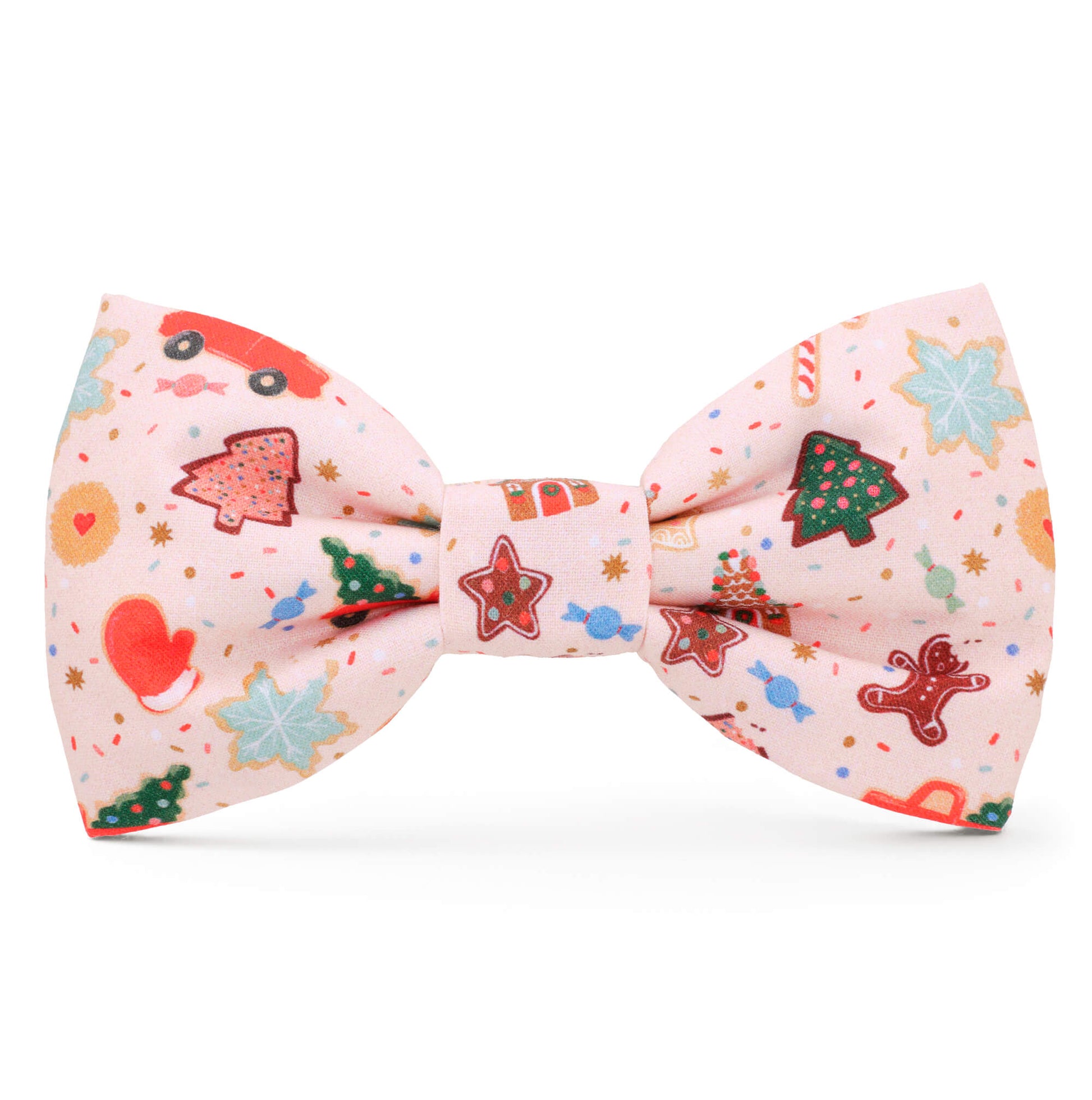 Rifle Paper Co. x TFD Holiday Cookies Dog Bow Tie from The Foggy Dog