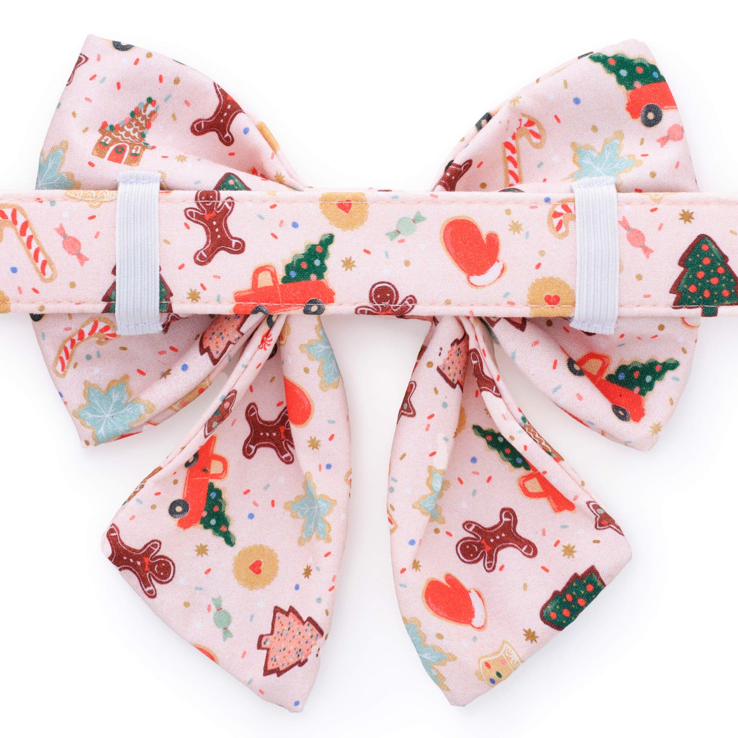 Rifle Paper Co. x TFD Holiday Cookies Lady Bow Collar from The Foggy Dog