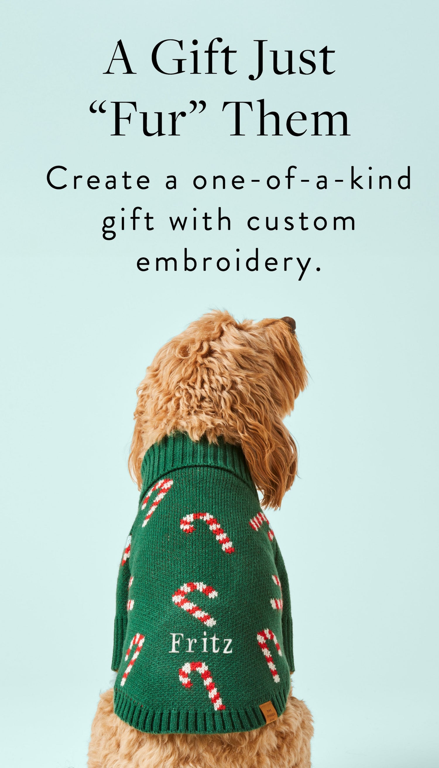 Embroidered Sweaters from The Foggy Dog