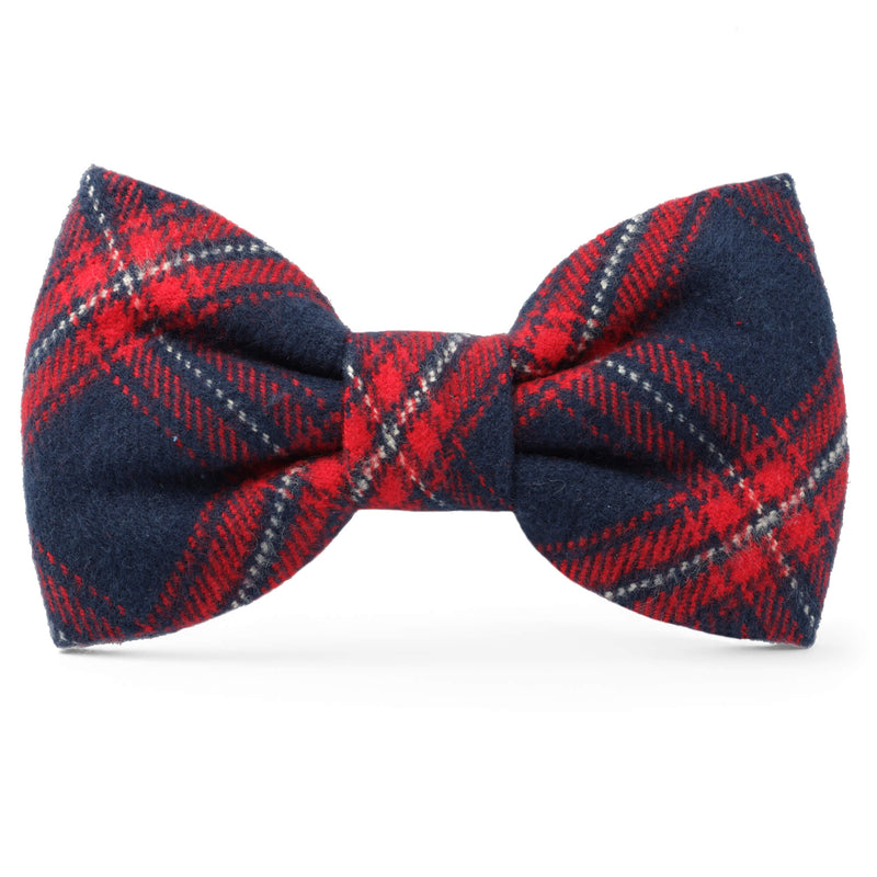 Kingston Plaid Flannel Bow Tie Collar – The Foggy Dog