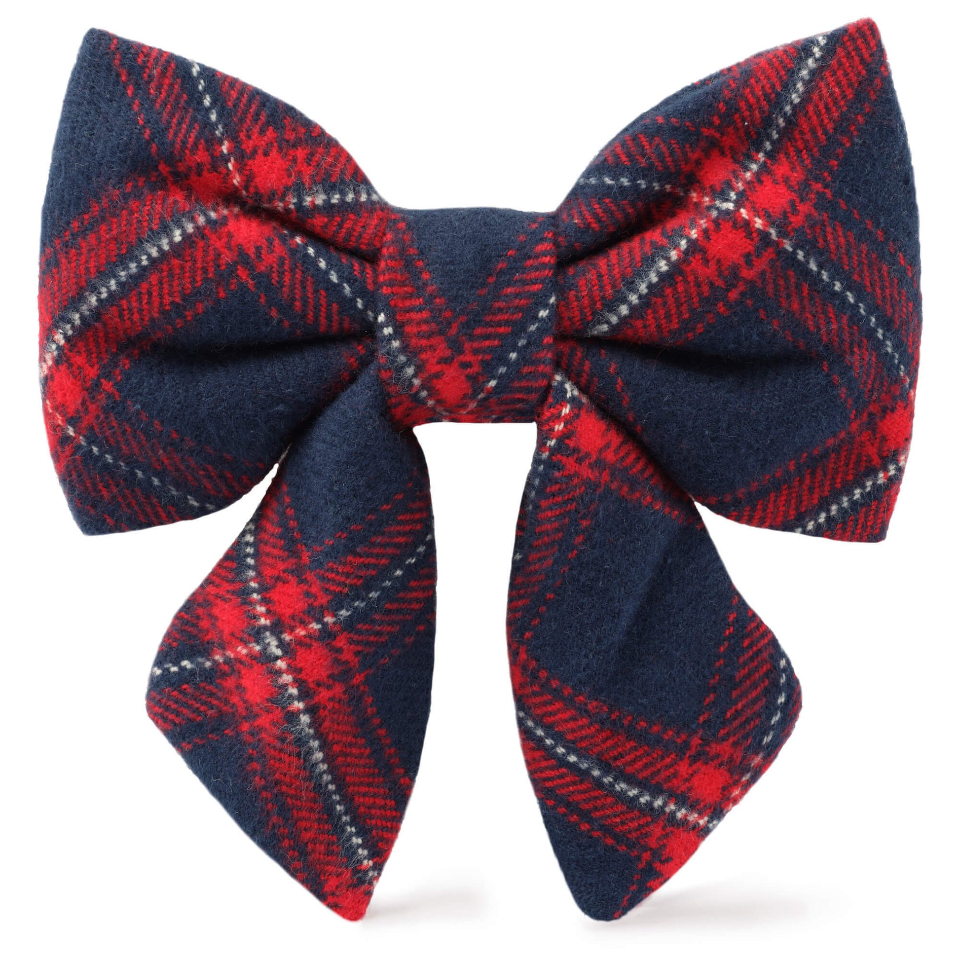 Kingston Plaid Flannel Lady Dog Bow from The Foggy Dog