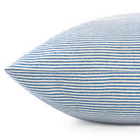 Lake Blue Stripe Dog Bed from The Foggy Dog