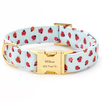 Love Bug Dog Collar from The Foggy Dog