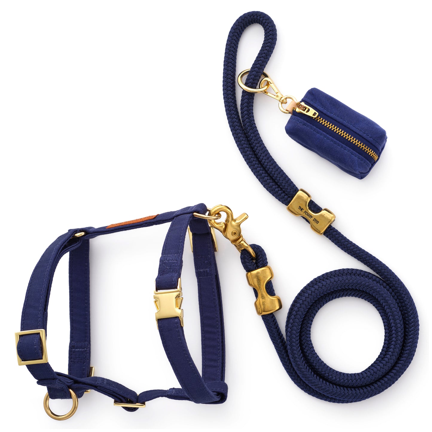 Ocean Harness Walk Set from The Foggy Dog