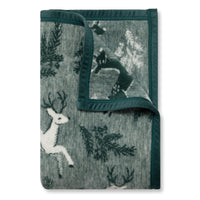 ChappyWrap x TFD Dancing Reindeer Dog Blanket from The Foggy Dog