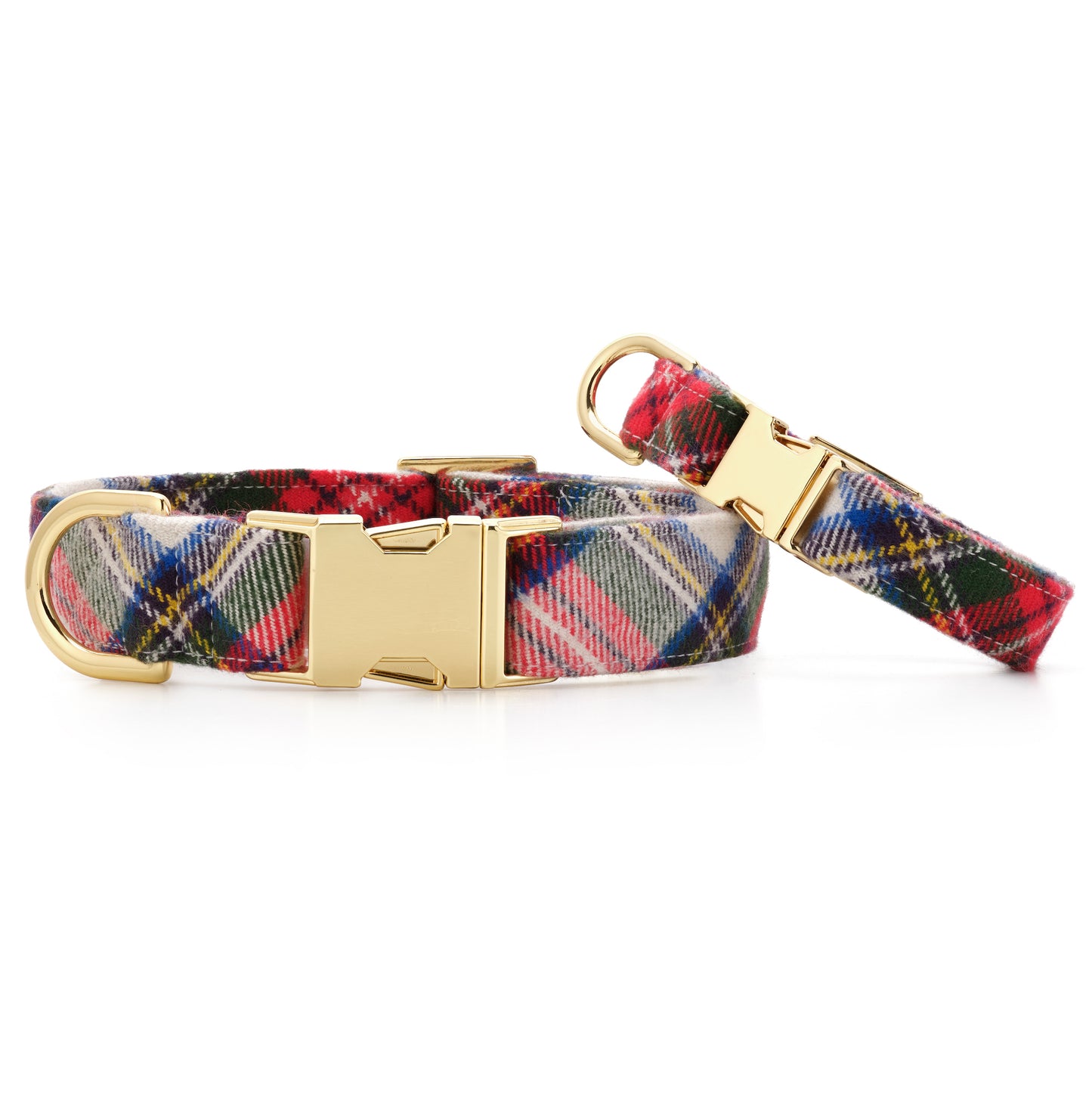 Regent Plaid Flannel Dog Collar