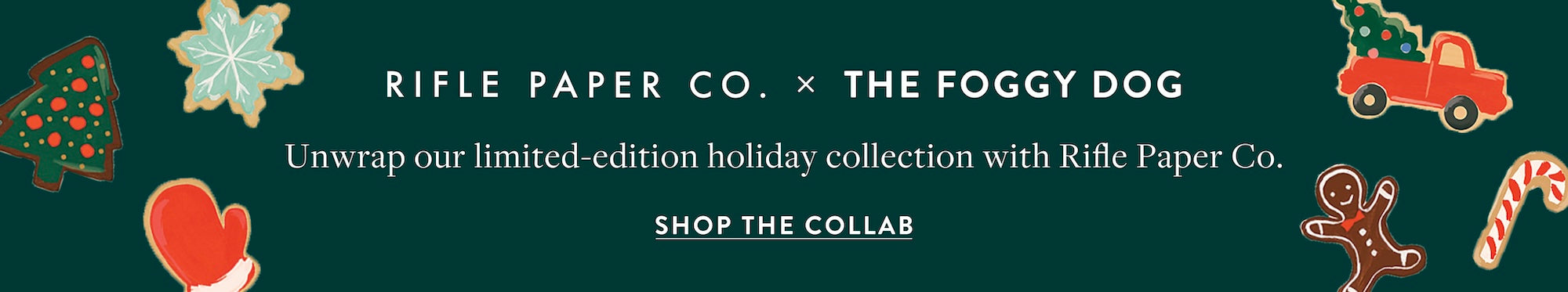 Rifle Paper Co. x The Foggy Dog Holiday Collaboration