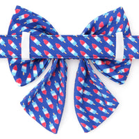 Rocket Pop Lady Bow Collar from The Foggy Dog