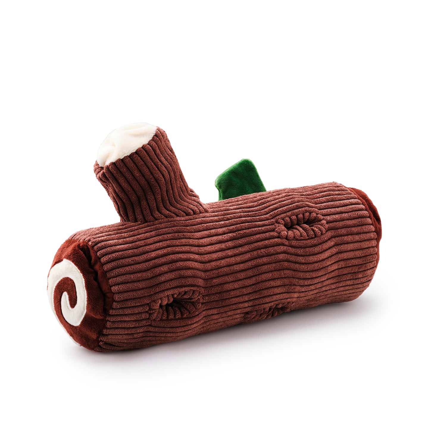 Yule Log Interactive Snuffle Dog Toy