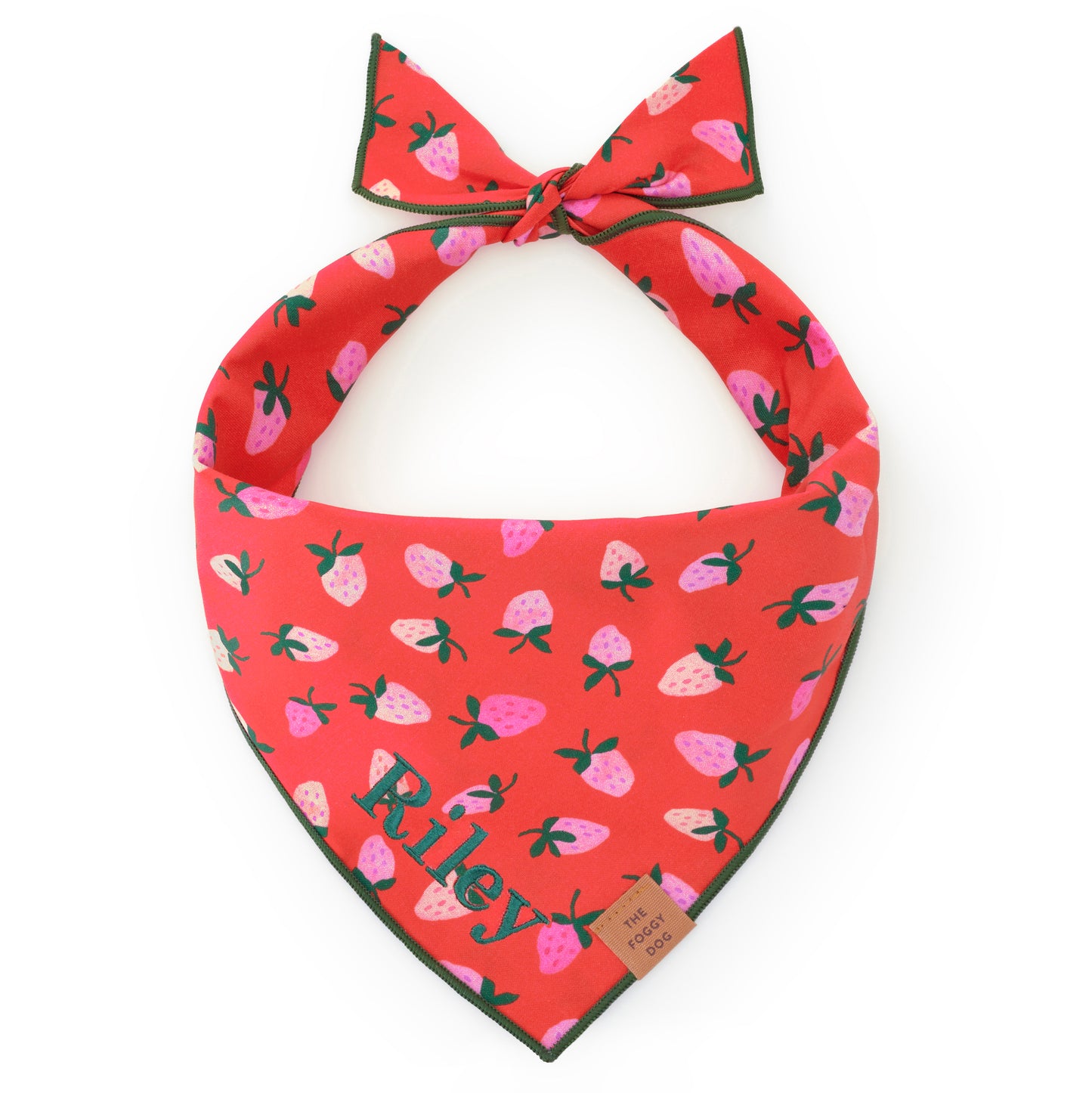 Berry Sweet Dog Bandana from The Foggy Dog