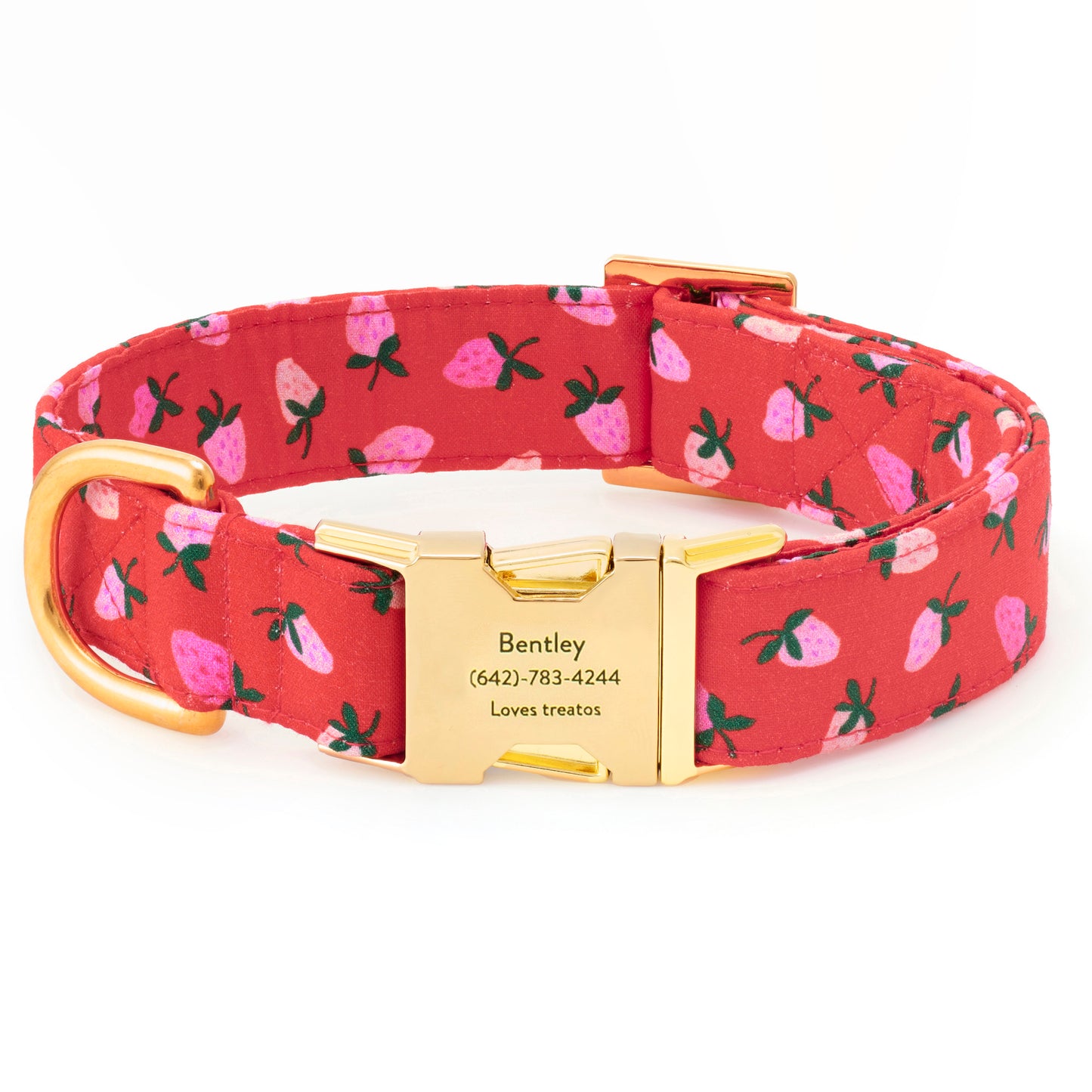 Berry Sweet Dog Collar from The Foggy Dog