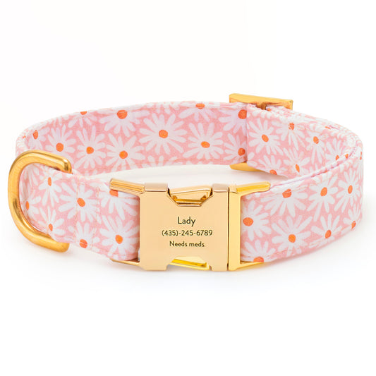 Fresh as a Daisy Dog Collar from The Foggy Dog