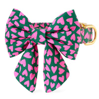 Lovestruck Lady Bow Collar from The Foggy Dog