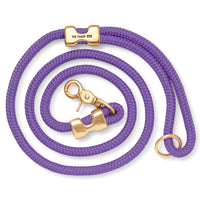 Violet Marine Rope Dog Leash from The Foggy Dog