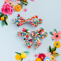 Rifle Paper Co. x TFD Garden Party Bow Tie Collar from The Foggy Dog