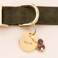 Squirrel Collar Charm from The Foggy Dog