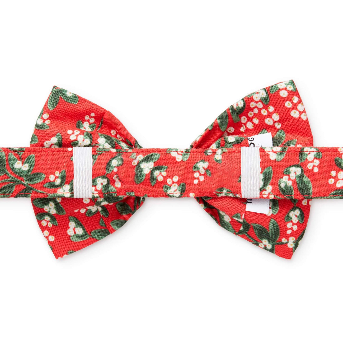 Rifle Paper Co. x TFD Mistletoe Bow Tie Collar from The Foggy Dog