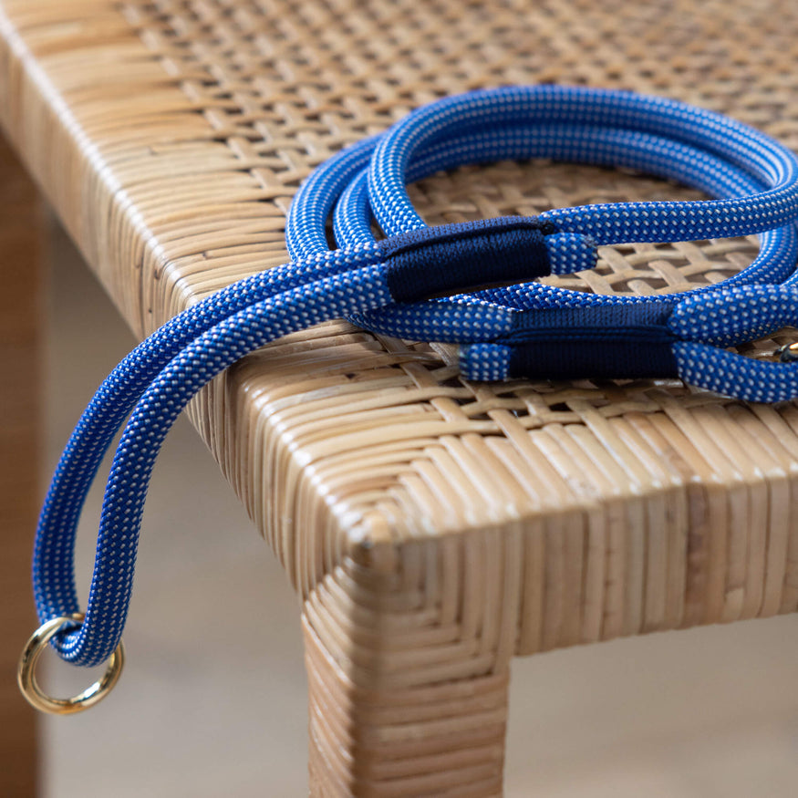 Sand Brown Recycled Rope Dog Leash - All Weather
