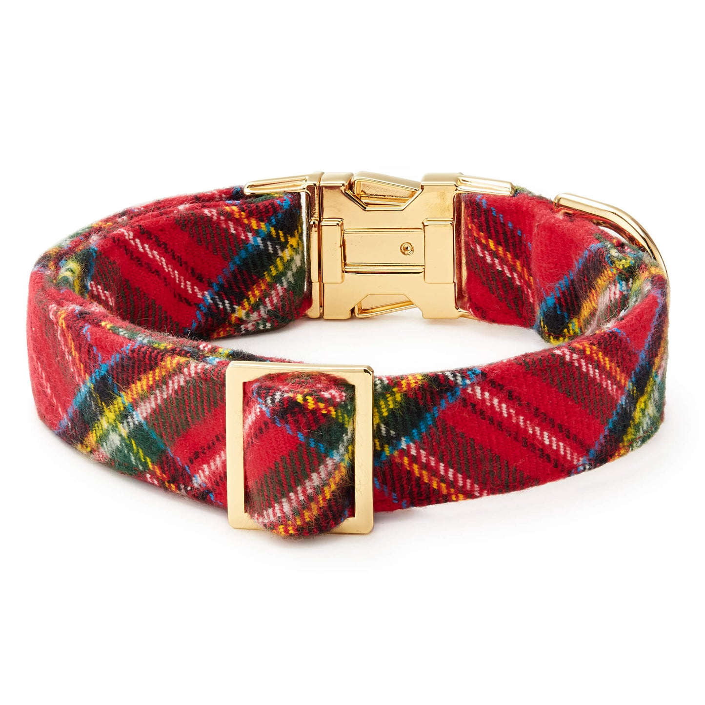 Tartan Plaid Flannel Dog Collar from The Foggy Dog